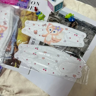 [สินค้าใหม่】KF94 ผู้ใหญ่ หน้ากากกันฝุ่นหนา4ชั้น ลายกาตูนย์น่ารักๆ 1แพ็ค10ชิ้น พร้อมส่งในไทย!!