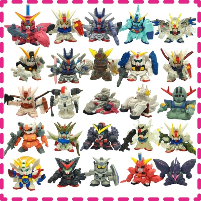 🆙03/02🤖(แท้/มือ2)🤖 กาชาปอง Gashapon Bandai SD Gundam กันดั้มจิ๋ว รวมทุกภาค ทุกซีรี่ย์ ลิขสิทธิ์แท้💯