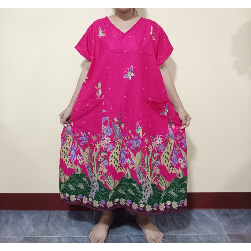 serbyชุดเดรสเซอบายใส่สบาย 36-50"ชุดนอนคนแก่ชุดนอนแม่บ้าน