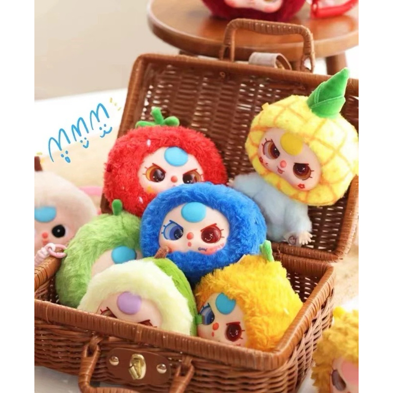 ในไลฟ์เหลือ 189฿ Baby Three fruit เบบี้ทรีฟรุต กระเป๋าพวงกุญแจ ของขวัญ ตากลิ้ง ผลไม้ ลุ้นเอง ตุ๊กตา พร้อมส่ง