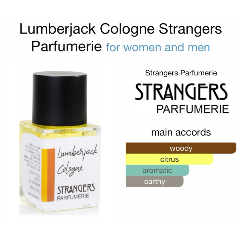 Strangers Parfumerie - Lumberjack Cologne