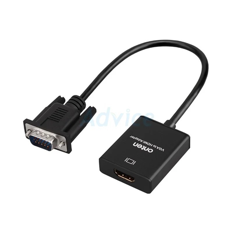 ตัวแปลง Converter VGA TO HDMI AUDIO ONTEN (OTN-5138S)