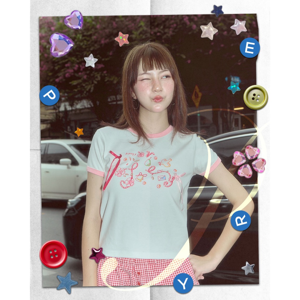 prey เสื้อยืด lolita baby tee