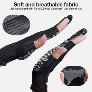 ถุงมือขี่จักรยาน ถุงมือกันแดด ถุงมือกันลื่น ลายจุด ระบายอากาศ สําหรับเล่นกีฬากลางแจ้ง