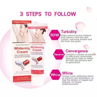 ครีมทาผิวขาว 50g ปรับสีผิวให้กระจ่างใสขึ้น ขาหนีบดำ ครีมรักแร้ขาว ครีมทารักแร้ ครีมเข่าขาว
