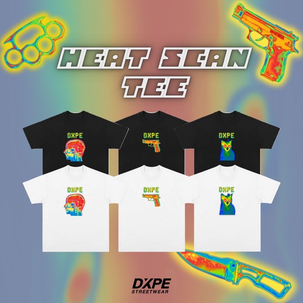 เสื้อยืด DXPE - HEAT SCAN Regular Tee