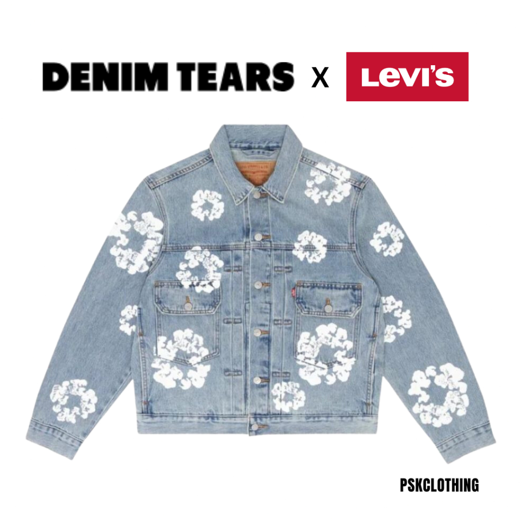 (สินค้าพร้อมจัดส่ง) Denim Tears x Levi's 'Light Denim'