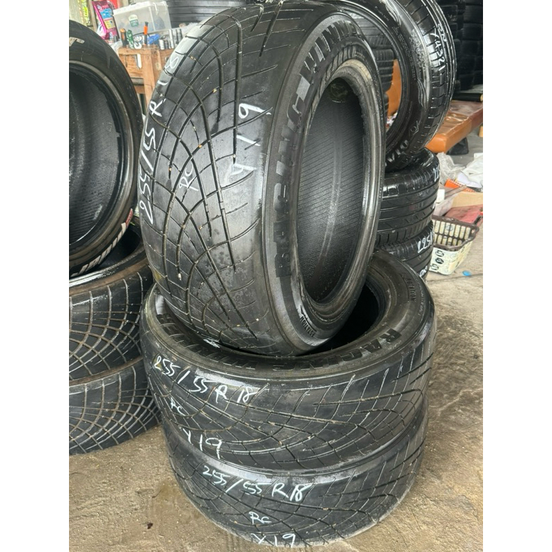 255/55R18 ปี19 สภาพสวย ลายรีดน้ำ Racing