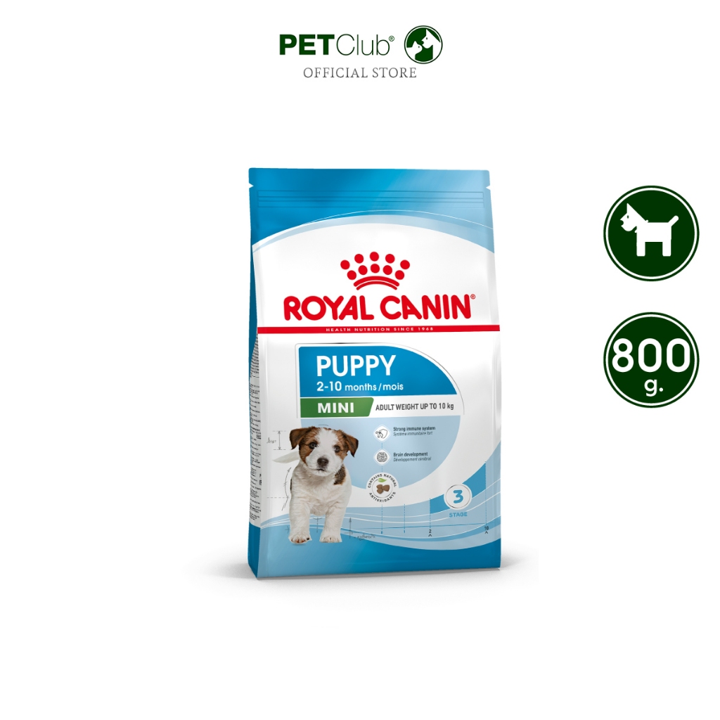 [PETClub] Royal Canin Mini Puppy - ลูกสุนัข พันธุ์เล็ก [800g.]