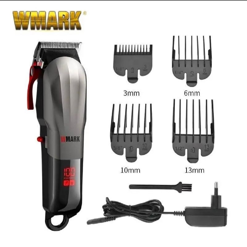 ปัตตาเลี่ยนตัดผมไร้สาย Wmark รุ่น NG-115 /สำหรับช่างตัดผมมืออาชีพ หรือ ใช้งานเองที่บ้าน (ฟันคมพร้อมใช้งานทันที)