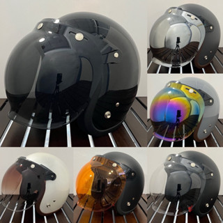 Avex หมวกกันน็อควินเทจพร้อมก้านยกชิลด์ เปิดขึ้นลงได้ รุ่น LB