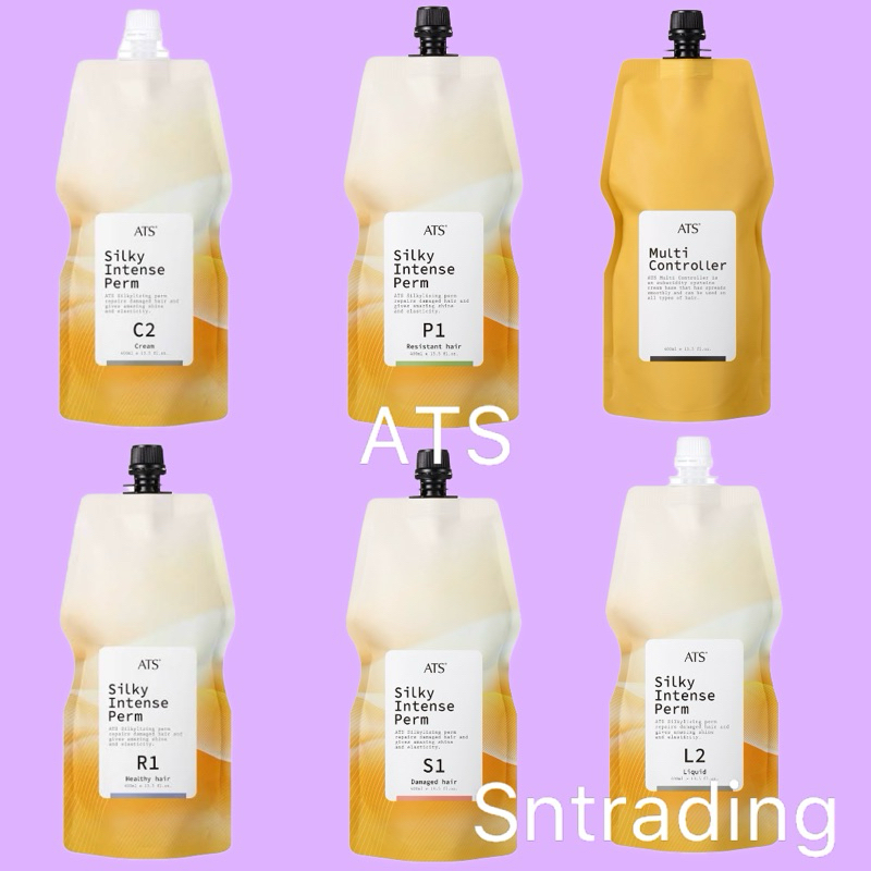ATS Silky ยายืด ดัดดิจิตอล Intense Perm P1, R1, S1, Multi Controller (MC), L2, C2 ขนาด 400 ml