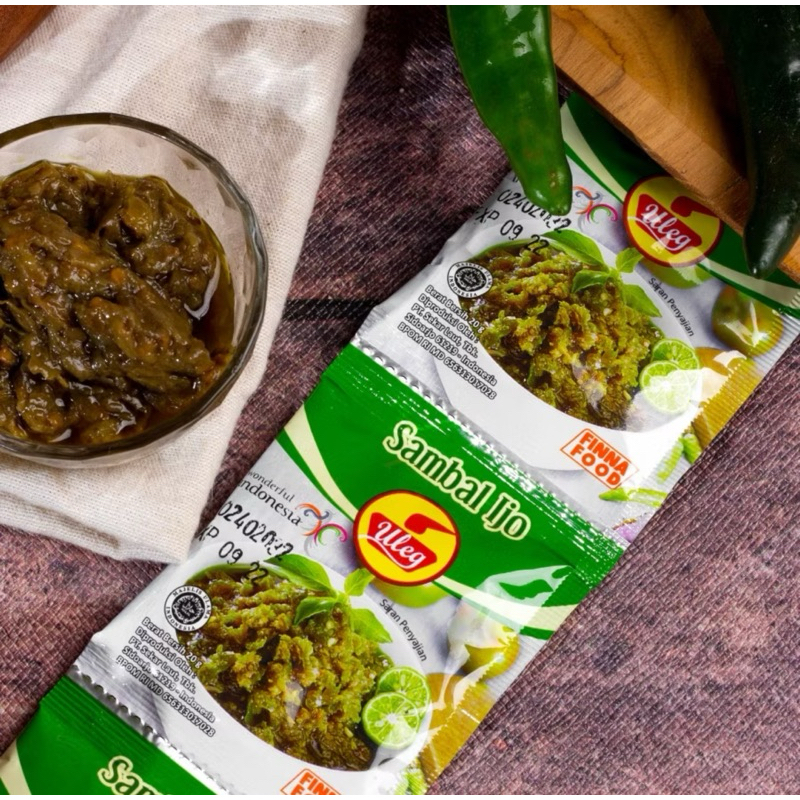 Indonesia Sambal Chilli Uleg Finna  @10 Sachets ราคา ถูกที่สุด ดีลบีเคเค แกลเลอรีภาพที่ 3