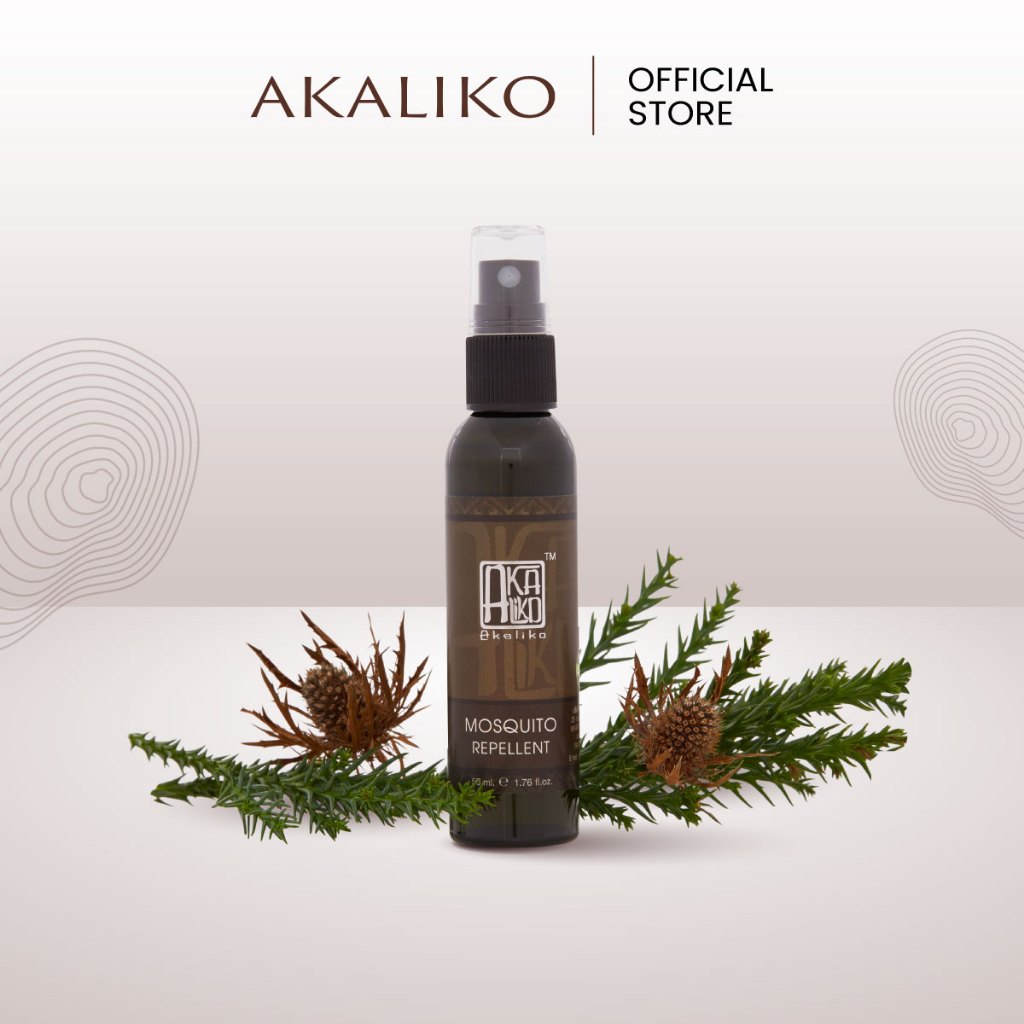 AKALIKO อะกาลิโก สเปรย์ไล่ยุง สมุนไพรธรรมชาติ กลิ่นตะไคร้ ยูคาลิปตัส ไม่มีสารเคมี Mosquito Repellent Spray