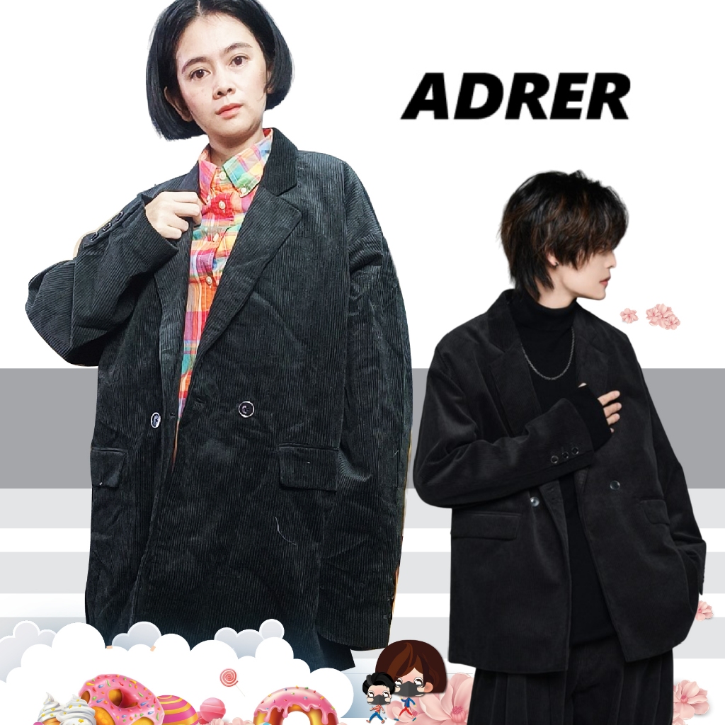 เสื้อ Blazer ลูกฟูกตัดเย็บแบบวินเทจญี่ปุ่นแบรนด์ ADRER 1 งานตัดป้าย งานแท้ มือ 1