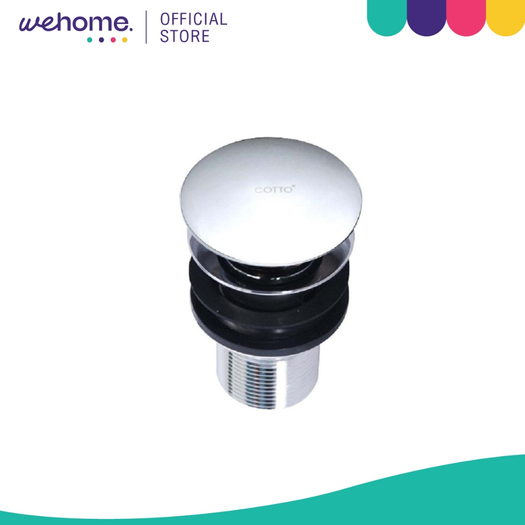 COTTO สะดืออ่างล้างหน้า แบบกด รุ่น CT665(HM) |PCS|