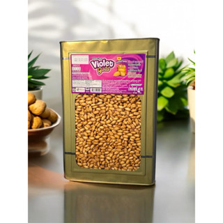 แครกเกอร์รูปถั่ว Violet Gold ปี๊บใหญ่ 4กก. กรอบ อร่อย ขายดี!…