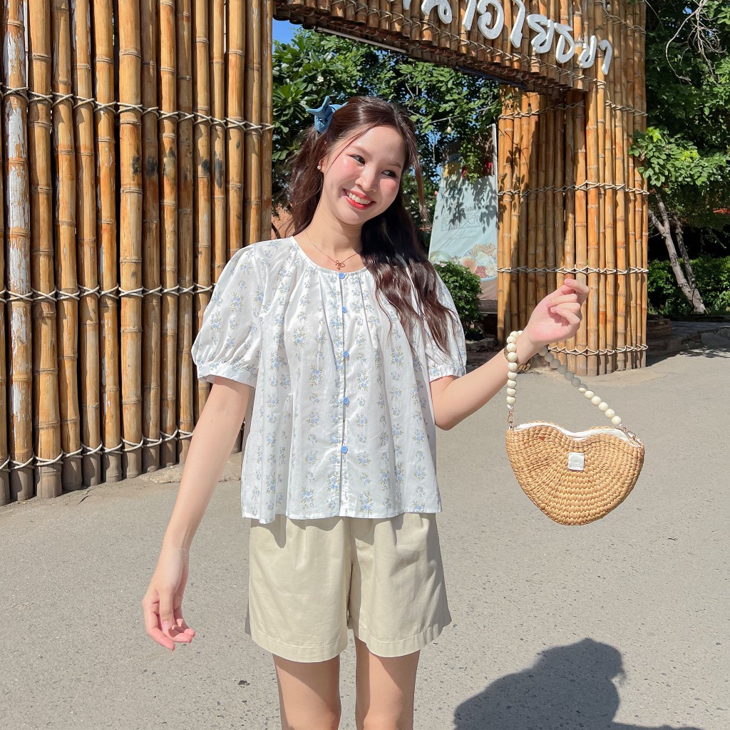 DAILYLOOK.SM --- Routine top สวยหวานเรียบร้อยกำลังดี น้องเป็นเสื้อทรงตุ๊กตา