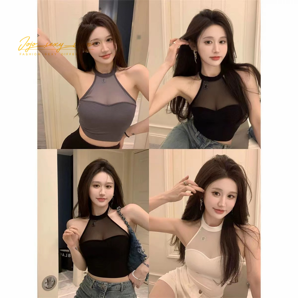 เสื้อผ้าแฟชั่น สำหรับผู้หญิง คอสูง ว้าวหลัง แซบๆ สไตล์เกาหลี WSGLGBWXDDBX