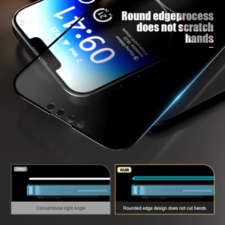 3Pcs เต็มจอ ฟิล์มกันเสือก ไอโฟน 15 pro max ฟิล์มเซรามิก สำหรับ iPhone 13 11 12 14 16 Pro Max XR 6 7 8 Plus X XSMax 7P 8P