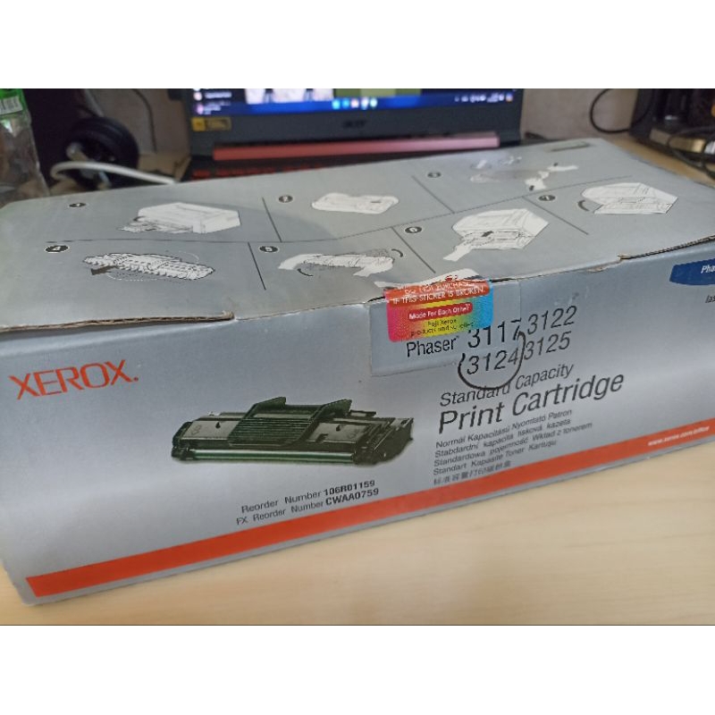 Fuji Xerox CWAA0759 สำหรับปริ้นเตอร์เลเซอร์ Fuji Xerox Phaser 3124 3125N 3177 3122 (กล่องซีด)