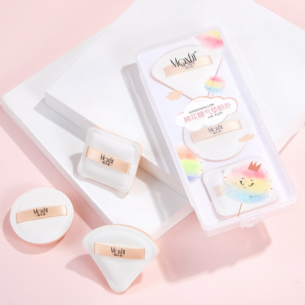 เชตพัฟ 3 ชิ้น 3 ชง พร้อมส่ง สัมผัสนุ่มเวลาโดนผิว ออกแบบมาเพึ่อไห้ง่ายต่อการใช้งาน