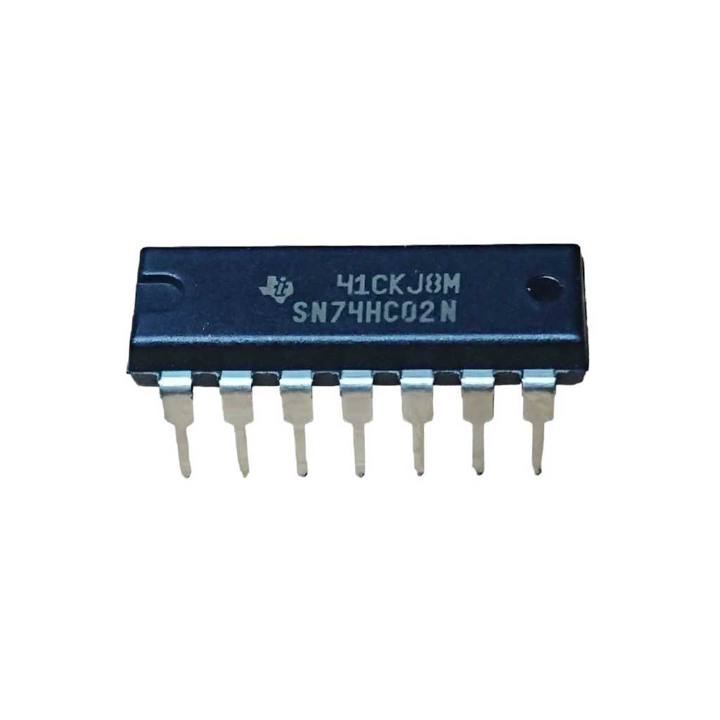 SN74HC02N  SN74HC02 74HC02 Quadruple 2-Input Positive-NOR Gates IC ไอซี ยี่ห้อ Texas Instruments