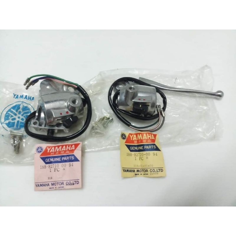 สวิทช์แฮนด์ซ้าย ขวา Yamaha U5-U5E-U7-U7E-MF3 ของแท้ญี่ปุ่นใหม่เก่าเก็บสภาพสวยๆพร้อมใส่ใช้งาน