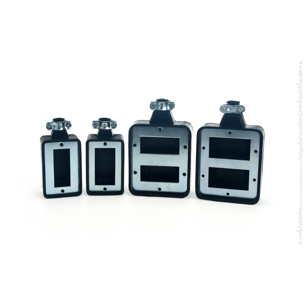บล็อกยางกันกระแทก 2"x4" | 4"x4"