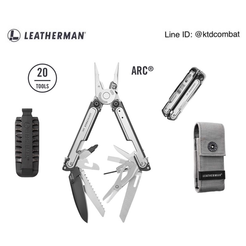 Leatherman Multitools ARC with BitKit