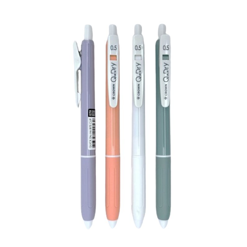 ปากกาลูกลื่น Crown BC-017N (ราคาต่อ 1 ด้าม) **ขอสงวนสิทธิ์ในการเลือกสีด้ามปากกา**
