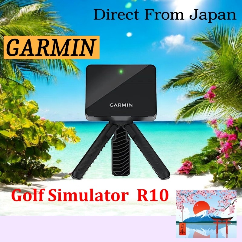 GARMIN Portable Ballistic Measurement Device Golf Simulator  R10 Android/iOS Compatible Black