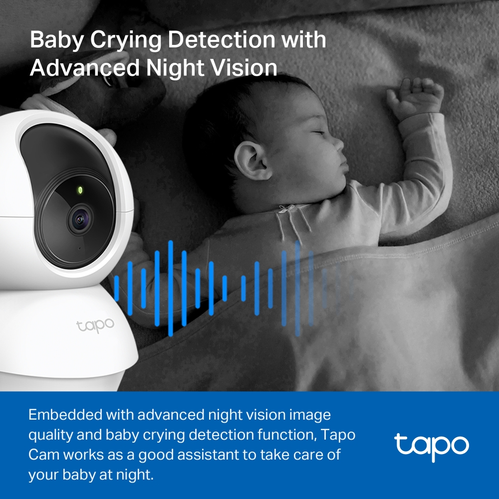 ⭐ส่งด่วน กทม .กล้องวงจรปิดไร้สาย TP-LINK (Tapo C200C) 2MP/1080p