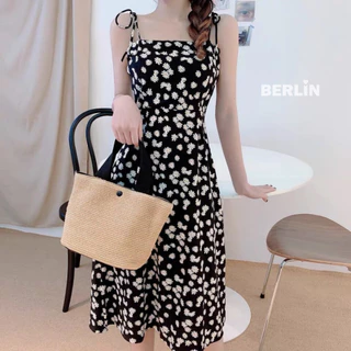 Berlin เดรสเดซี่ ยาว-สั้น ผ้านิ่มลื่น / No : D02-D03