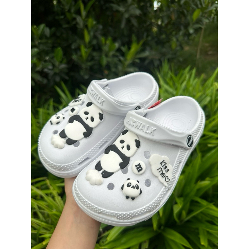 💦พร้อมส่ง💦(มีขนาด 36-44 ค่ะ)รองเท้าแตะหัวโต แบบสวมรัดส้น ติดการ์ตูนน่ารักๆ มีน้ำหนักเบา ใส่สบาย พื้นปรกติ รุ่น520