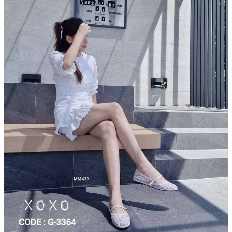 (พร้อมส่ง-ในไทย ทุกคู่) ลูกไม้ หวานละมุน ระบายอากาศดี.