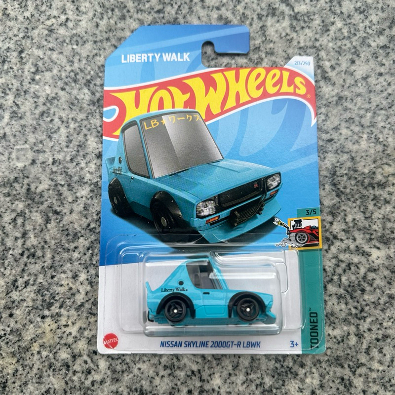 รถเหล็ก Hotwheels Nissan Skyline2000GT-R LBWK