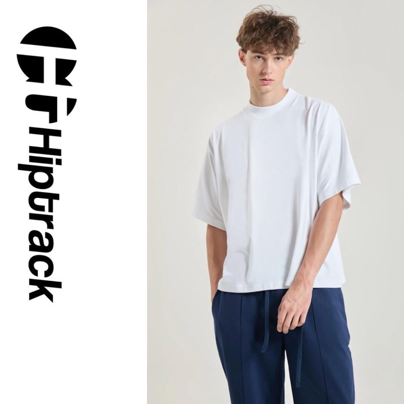 🔥🔥เสื้อHiptrack 🔥🔥รุ่น Boxy-Fit มี2สีขาว,ดำ