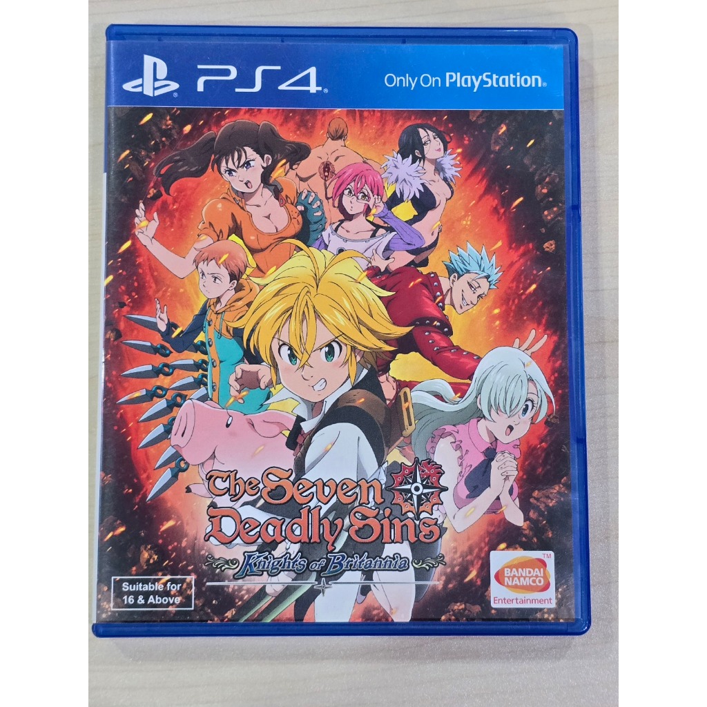 PS4 The Seven Deadly Sins Knights of Britannia  มือ2 Z3(Asia) พร้อมส่ง