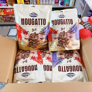 [3 in 1] (300 กรัม) Nezline Nougatto Nougat Crisp นูกัตโตะ 3 รสชาติใน 1 ห่อ