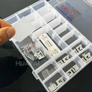 กล่องเก็บเครื่องประดับ 24ช่อง 24 Grid Plastic Jewelry Earring Storage Box
