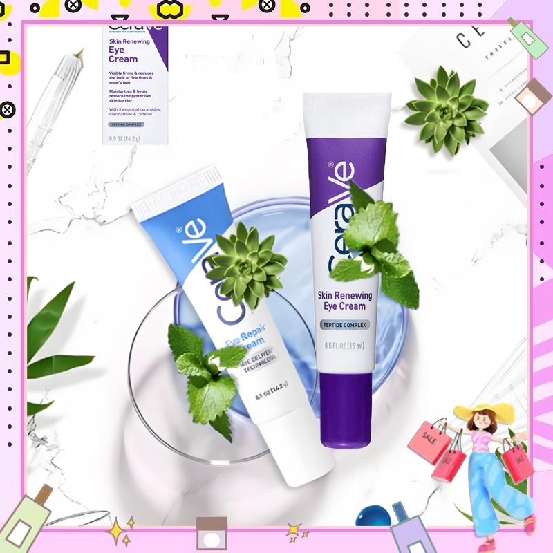 Cer/ aVe Eye Repair Cream/Skin Renewing Eye Cream 14.2g ผิวรอบดวงตาเรียบเนียนและกระจ่างใสขึ้น