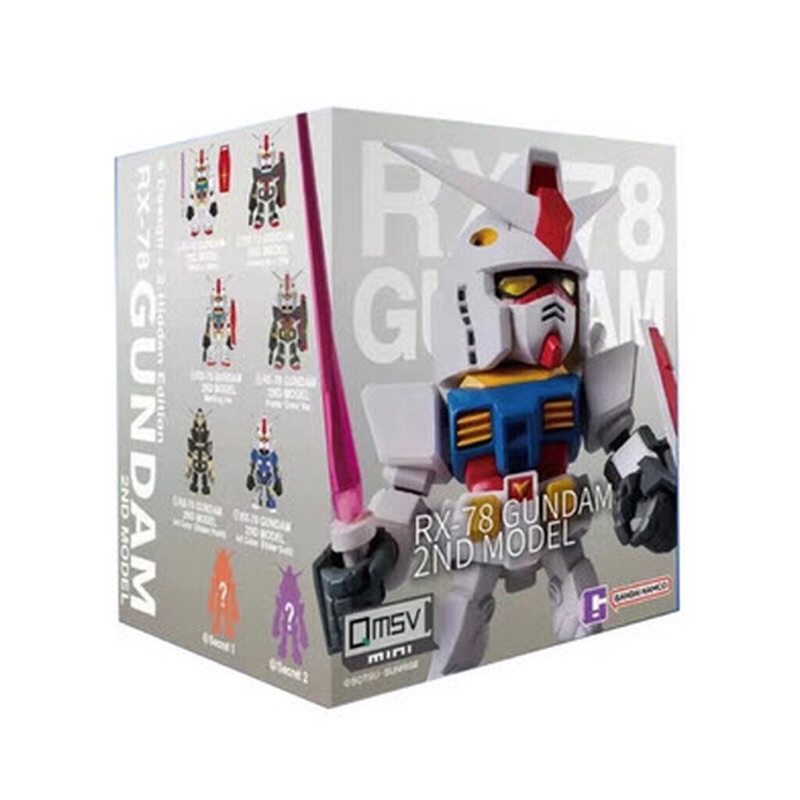 ✅พร้อมส่ง✅ กล่องสุ่ม กันดั้ม 🤖 BANDAI NAMCO RX-78 GUNDAM 2ND MODEL รับประกันของแท้💯💯