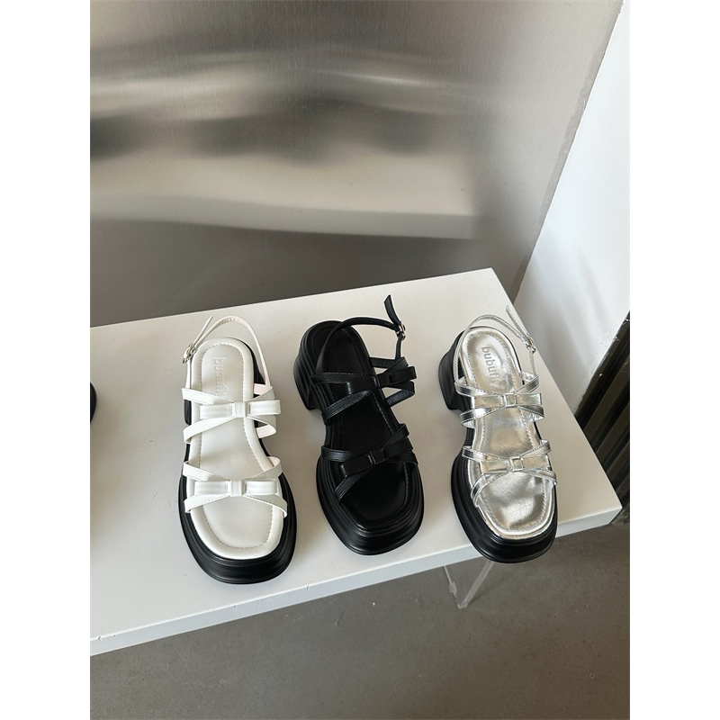 SJ2425 Platform Sandal With Strap