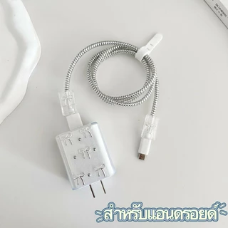เคสสายชาร์จ สำหรับ ออปโป oppo 33w หัวชาร์จแอนดรอยด์ 80วัต สายชาร์จ ลายการ์ตูนน่ารัก Cable Bite vivo44W oppo80W oppo67w
