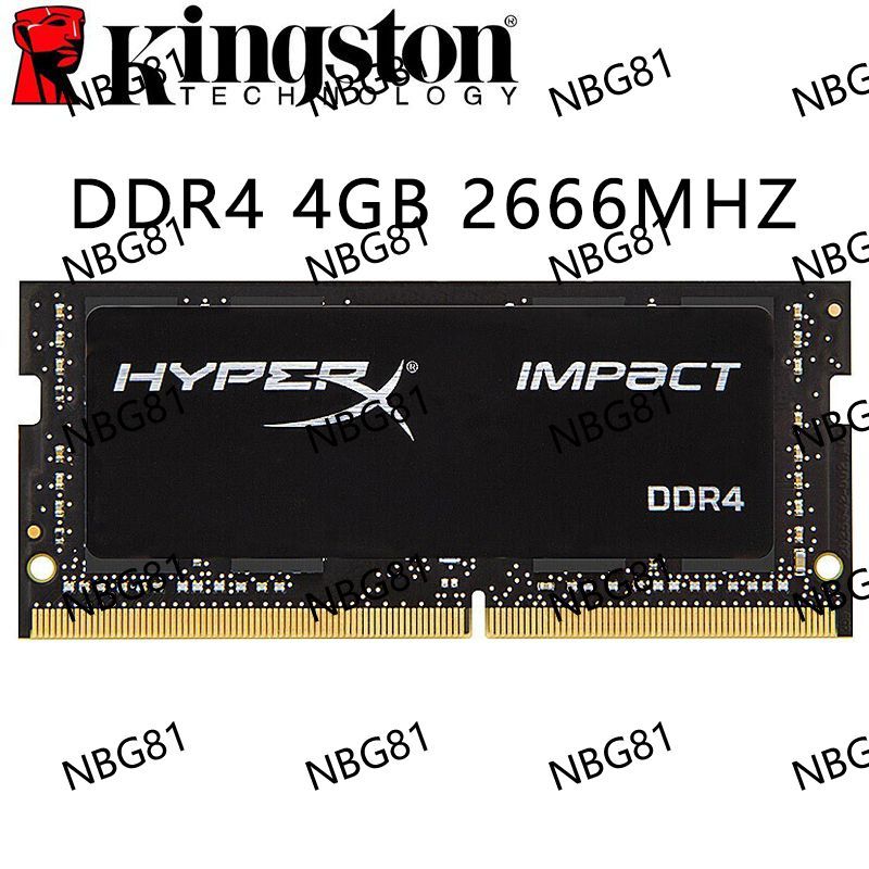 Kingston Hyperx Impact Laptop DDR4 RAM 4GB 8GB 16GB 2400Mhz 2666Mhz 3200Mhz SOIDMM Memory 6818