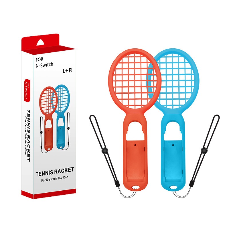 ไม้เทนนิสอุปกรณ์เสริมเกม สวิตซ์ Tennis Racket for Nintendo Switch Joy Con / เล่น Mario Tennis มีไม้เทนนิสจำนวน 2 ชิ้น