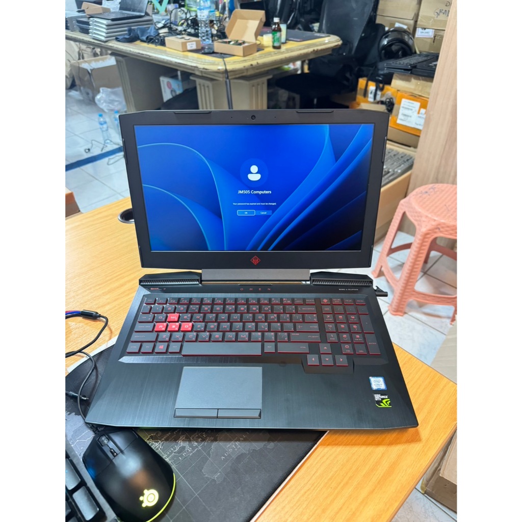 HP OMEN 15-GAMING💻15.6" IPS CORE I7-7700HQ/ GTX 1050/ RAM 16GB/512GB