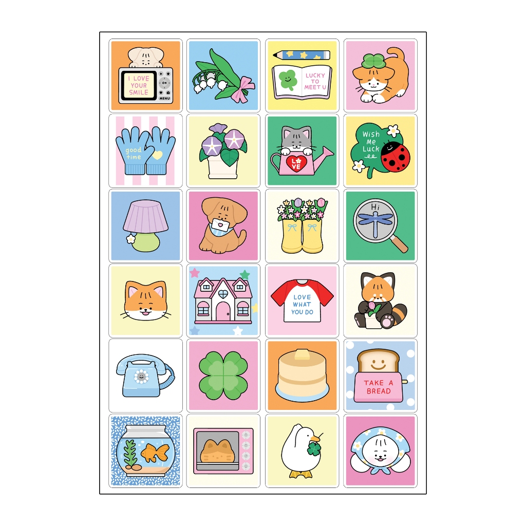 Collectibles Sticker สติกเกอร์ A6