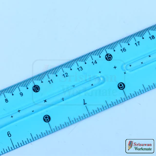COKAI ไม้บรรทัดเยลลี่ คละสี 1 ชิ้น ไม้บรรทัดงอได้ ไม้บรรทัด Soft Twist Ruler บิดงอได้ Flexible Ruler RUJI